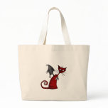doom kitty (no txt) bags
