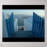 Door to Santorini posters