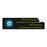 Doors of perception bumper stickers