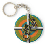 DOR circle logo Key Chain keychains