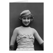 Doris Eaton, Ziegfeld Follies Of 1918,1919,1920 Greeting Card