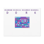 Dork Binary products! Post Card