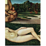Dormant Fountain-Nymph By Cranach D. Ä. Lucas (Bes photo sculptures