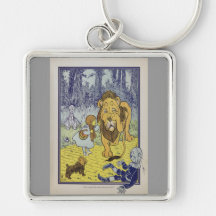 Dorothy and the Cowardly Lion from Wizard of Oz Key Chain