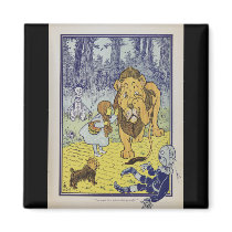 Dorothy and the Cowardly Lion from Wizard of Oz Magnet