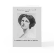 Dorothy Parker Quote