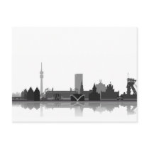 Dortmund Skyline - Postkarte / Grußkarte