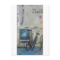 dos bicicletas y 1/2 post cards