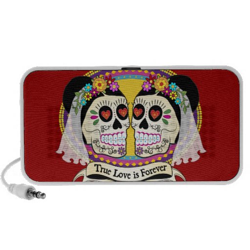 Dos Novias (2 Brides) Doodle Portable Speaker