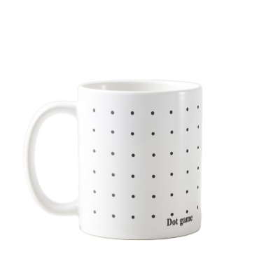 dot game tic tac toe mug by abadu44