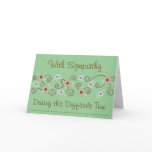 Dot Sympathy Card
