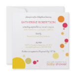 Dots - Baby shower invites