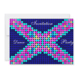 Dots Colour Dance Invitation