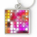 Dots pattern keychains