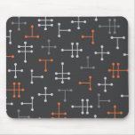 Dots - Retro Modern Abstract Mousepad