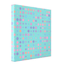 Dots Stretched Canvas Prints