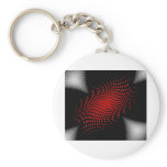 Dotted_Center_red Keychain