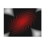 Dotted_Center_red Post Cards