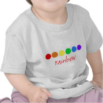 Dotty rainbow t-shirts
