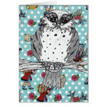 Dotty the Owl 4 Greeting Card