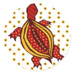 Dotty-Torty Round Stickers