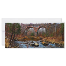 Double Arch Bridge Full Color Rack Card
