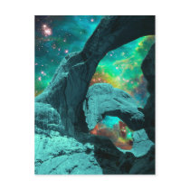 Double Arch in Space Postcard postcards