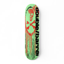 double/barrel "Death Stick" Skate Decks