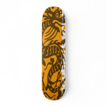 double/barrel "Orange Dragon" deck Skate Decks