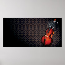Double Bass Magic Print