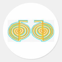 Double CHOKUREI = Karuna  Reiki KRIYA Sticker