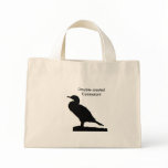 Double-crested Cormorant silhouette Bag