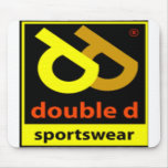 Double D Sportswear Logo Mouse Pads