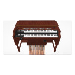 Double Decker Organ: 3D Model: photo cards