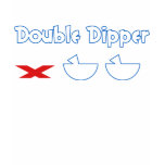 Double Dipper - Double Stripper t-shirts