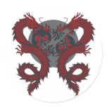 Double Dragon Sticker