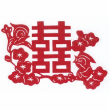 Double Happiness Photo Cutout