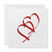 Double Heart Invitation