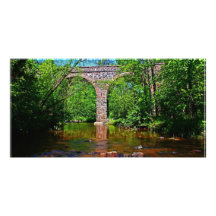 Double Hole Bridge Photo Card Template