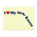 Double Knee Replacement Gifts | Get Well postcards
