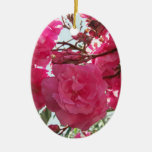 Double Oleander 1 Christmas Tree Ornaments