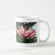 Double Pink Hibiscus 2 Mugs