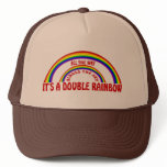 DOUBLE RAINBOW - ALL THE WAY ! hats