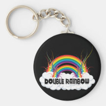 DOUBLE RAINBOW KEY CHAIN