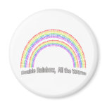 DOUBLE RAINBOW magnets