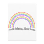 DOUBLE RAINBOW postcards
