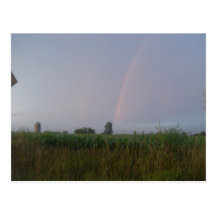 double rainbow postcards