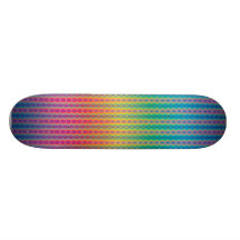 Double Rainbow Skateboard