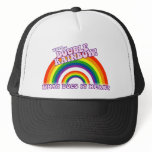 Double Rainbow tshirt hats