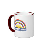 Double Rainbow What Does It Mean? Coffee Mugs